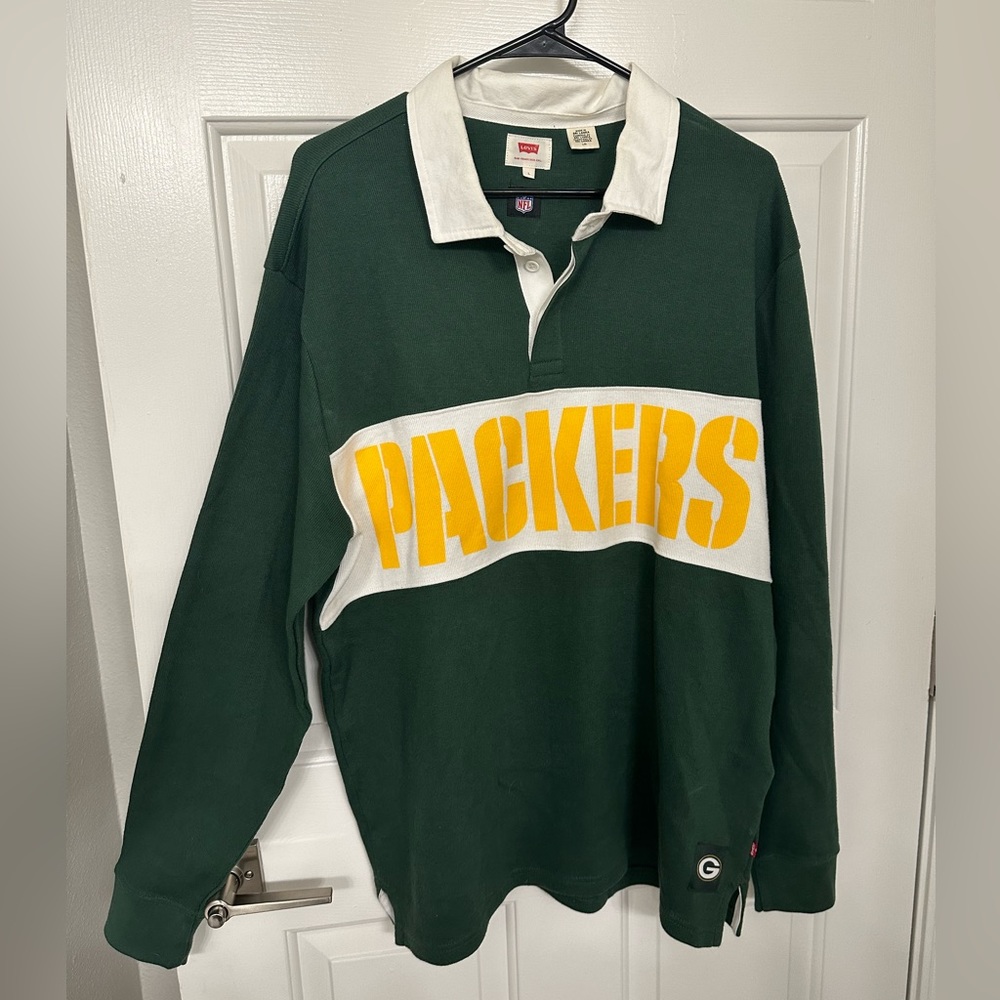 NFL Green Bay Packers Levi’s Rugby Polo